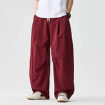 Men's Cotton Blend Wide Leg Pants | Bold Everyday Comfort Fit