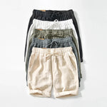 Men's Cotton Linen Summer Shorts | Lightweight Breathable Comfort
