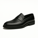 Men's Genuine Cowhide Leather Loafers | Refined Elegant Comfort