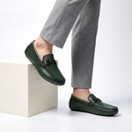 Men's Genuine Leather Penny Loafers | Timeless Breathable Comfort Design