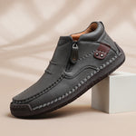 Men's Leather Ankle Shoes | Flexible Everyday Fit