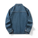 Men's Non-Stretch Denim Jacket | Structured High Street Essential