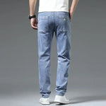 Men's Organic Cotton Blend Vintage-Inspired Jeans | Relaxed Fit with Flexible Comfort
