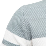 Men's Patchwork Pullover Sweater | Stylish Warm Autumn Essential