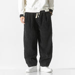 Men's Plush Ribbed Corduroy Sweatpants | Soft Touch Everyday Comfort