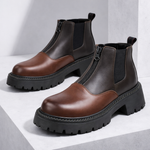 Men's Leather Chelsea Boots | Structured Everyday Fit