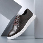 Men's Leather Low-Top Sneakers | Refined Everyday Fit