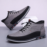 Men's Leather Mid-Top Sneakers | Refined Everyday Fit