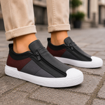 Men's Leather Slip-On Sneakers | Easy Everyday Fit
