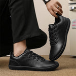 Men's Premium Leather Sneakers | Effortless Minimalist Daily Comfort