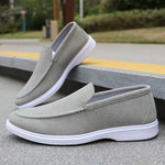 Men's Sueded Cotton Loafers | Lightweight Casual Fit