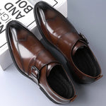 Men's Vegan Leather Dress Shoes | All-Day Comfort Fit for Formal Occasions