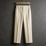Men's Waffle Texture Trousers | Polished Business-Ready Fit