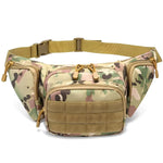 Men's Waterproof Nylon Fanny Pack | Versatile Outdoor Utility Design