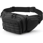 Men's Waterproof Nylon Fanny Pack | Versatile Outdoor Utility Design