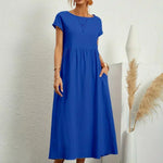 Ursina | Fluid Midi Dress-