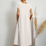 Ursina | Fluid Midi Dress-