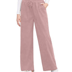 Nadorine Drawstring Long Pants with Pockets