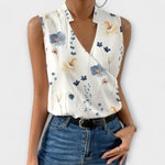 Stacey | Elegant V-Neck Blouse
