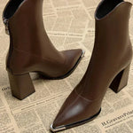 NOX��� - Chrome Tip Chelsea Boots