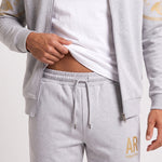 KZZ Everyday Casual Stand Collar Set Men's Fashionable Two-Piece All-Season Versatile