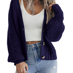 Nadorine Women's Fall Chunky Knit Cardigans