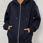 Nadorine Women's Oversized Zip Up Hoodies