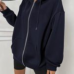Nadorine Women's Oversized Zip Up Hoodies