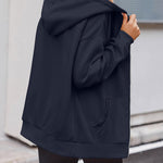 Nadorine Women's Oversized Zip Up Hoodies