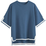 Nadorine Knit Short Sleeve Tops