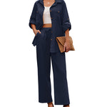 Nadorine Women 2 Piece Linen Sets