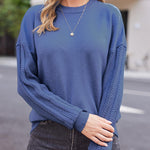 Zeagoo Womens 2023 Fall Sweaters Cute Cable Knit Crewneck Chunky Cozy Long Sleeve Warm Soft Pullover Sweater Tops