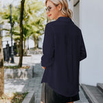 Nadorine Women's Button Down Shirt Long Sleeve Chiffon Blouse
