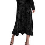 Satin Zipper Elegant Work Skirts - Nadorine (US Only)