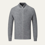 The Richmond Men’s Elegant Merino Wool Zip Up Cardigan