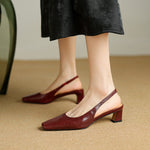 Ersa™ | Genuine Leather Slingbacks