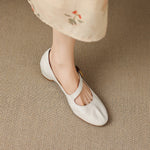 Quira™ | Round-Toe Mary Jane Flat