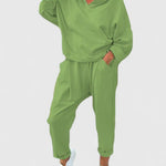 Aleah | Cozy Hooded Sweatshirt Ensemble