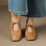 Elspeth™ | High-Vamp Mary Jane Flat