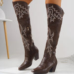 CHEYENNE��� ���  Classic Over-the-Knee Cowboy Boots