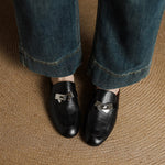 Carla Genuine Leather Mules