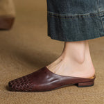 Liora Geniune Leather Mules