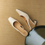 Ersa™ | Genuine Leather Slingbacks