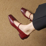 Verity™ | Square-Toe Mary Jane Flat