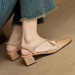 Valenne Leather Heels