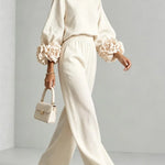 Savannah | Floral Cuff Two-Piece Set