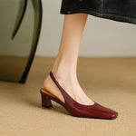 Ersa™ | Genuine Leather Slingbacks