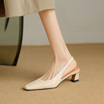 Ersa™ | Genuine Leather Slingbacks