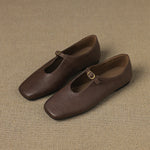 Elspeth™ | High-Vamp Mary Jane Flat