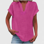 Kimberly | Cozy V-Neck Top